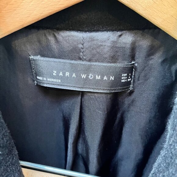 Zara Wool‎ Jacket - Size L - Picture 2 of 5